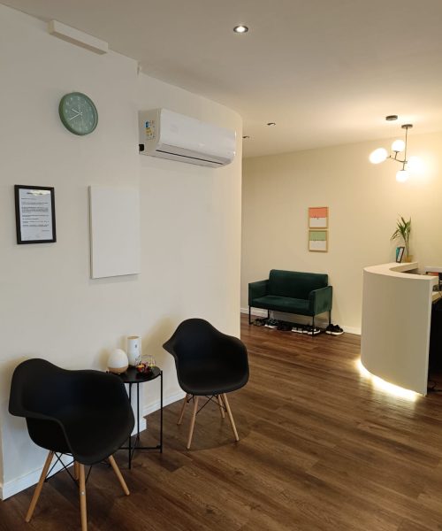 Fáscia Pilates Recepção